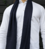 Swole Panda Bamboo Scarf - Navy Thumbnail