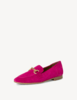 Tamaris Leather Slipper - Fuxia Thumbnail