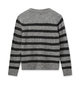 MOS MOSH Thora Stripe Knit - Sharkskin Thumbnail