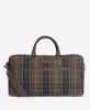 Barbour Tartan Leather Holdall - Classic Thumbnail