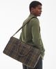 Barbour Tartan Leather Holdall - Classic Thumbnail