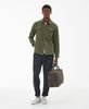 Barbour Tartan Leather Holdall - Classic Thumbnail