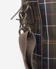 Barbour Tartan Leather Holdall - Classic Thumbnail