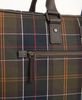 Barbour Tartan Leather Holdall - Classic Thumbnail