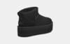 UGG Women's Classic Ultra Mini Platform - Black Thumbnail