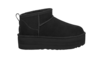 UGG Women's Classic Ultra Mini Platform - Black Thumbnail