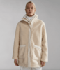 Napapijri Astrolabe Sherpa Fleece - Ivory Thumbnail