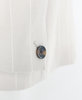 Barbour Celeste Tailored Linen Blend Blazer - French Oak Pinstripe Thumbnail