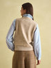 Joules Holly Vest  - Camel Thumbnail