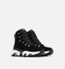 Sorel Kinetic Impact Conquest Waterproof Sneaker Boot -  Black, Sea Salt Thumbnail
