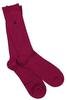 Swole Panda Women's Cerise Ribbed Sock - Cerise Ribbed Thumbnail