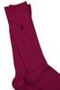 Swole Panda Women's Cerise Ribbed Sock - Cerise Ribbed Thumbnail