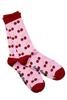 Swole Panda Women's Panda Socks - Cherry Thumbnail