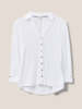 White Stuff Annie Jersey Shirt - Brilliant White  Thumbnail