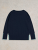 White Stuff Olive Crew Neck Jumper  - French Navy Thumbnail