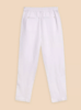 White Stuff Rowena Linen Trouser - Brilliant White  Thumbnail