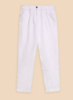 White Stuff Rowena Linen Trouser - Brilliant White  Thumbnail