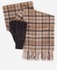 Barbour Wool Tartan Scarf & Glove Gift Set - Trench Thumbnail