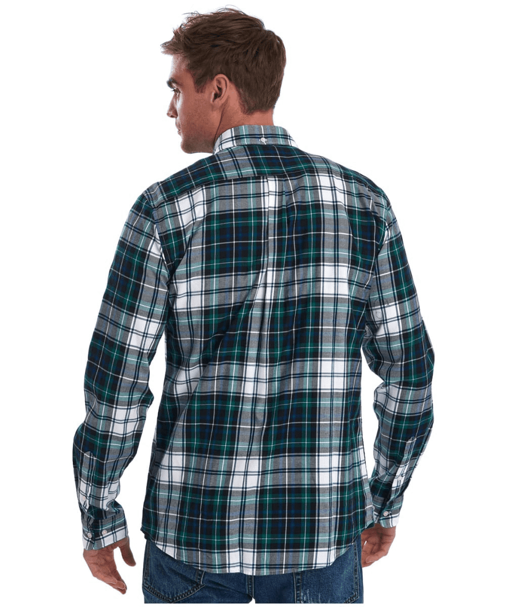 barbour highland check 20 tailored shirt