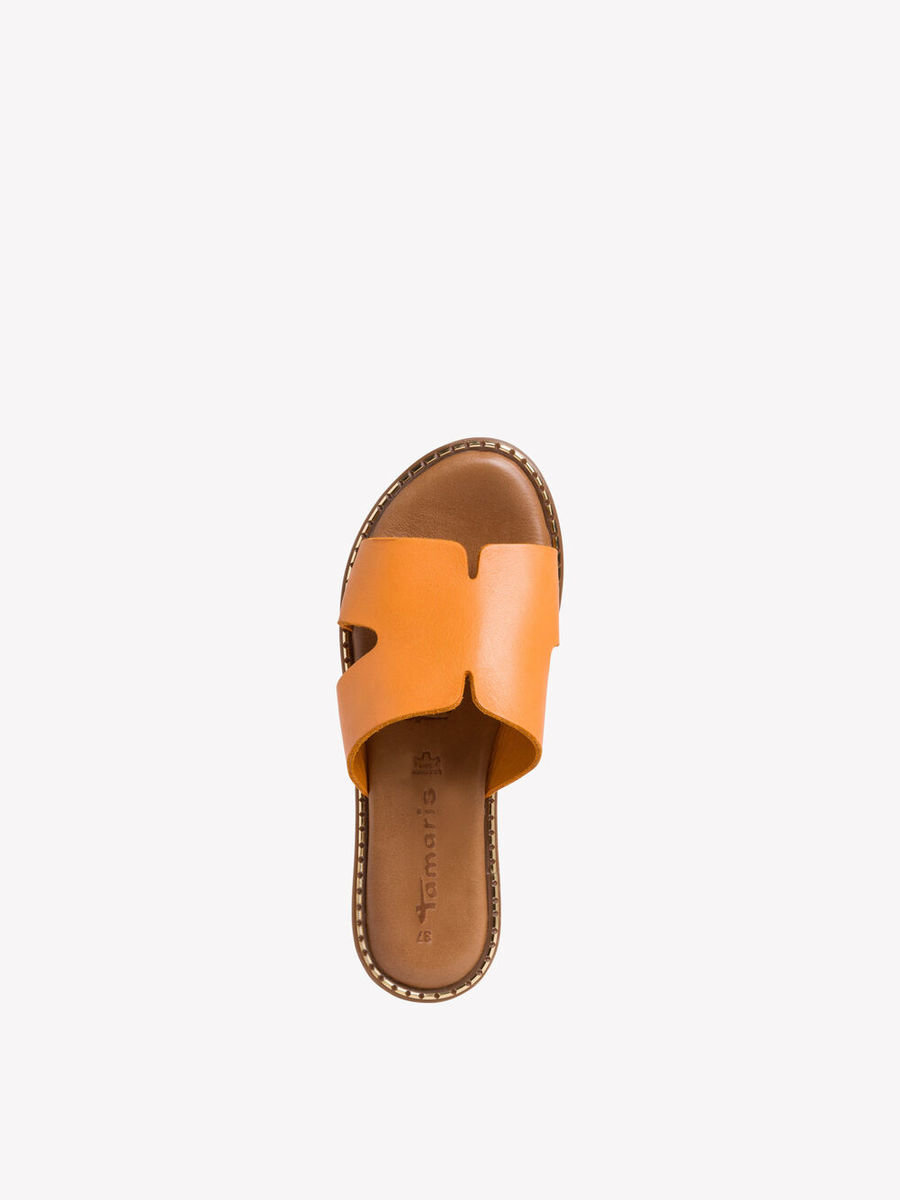 Tamaris Leather Slide 27135 Footwear | CCW Clothing